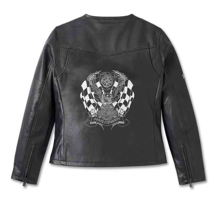 Women's 120th Anniversary Cafe Racer Leather Jacket