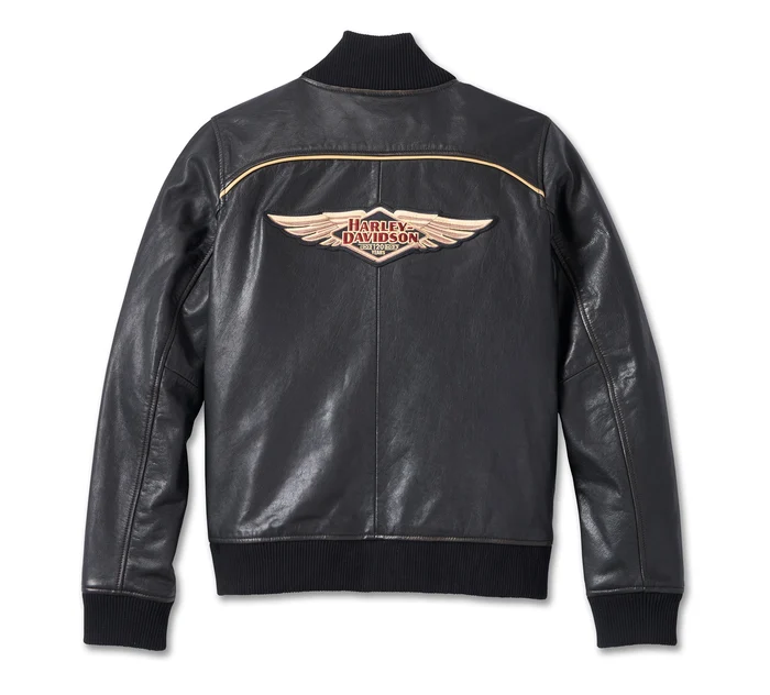 Women's 120th Anniversary Bomber Leather Jacket