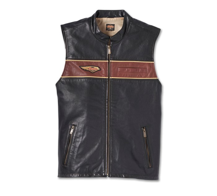 Men's 120th Anniversary Leather Vest