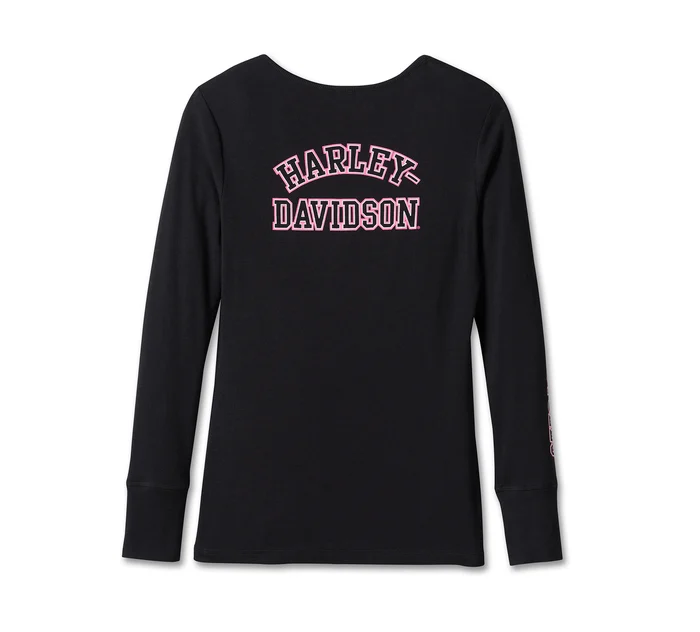 Women's Pink Label Henley