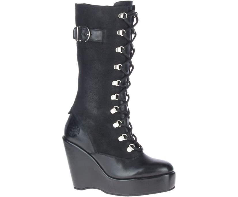 Women's Celina 10 Lace Wedge Boots