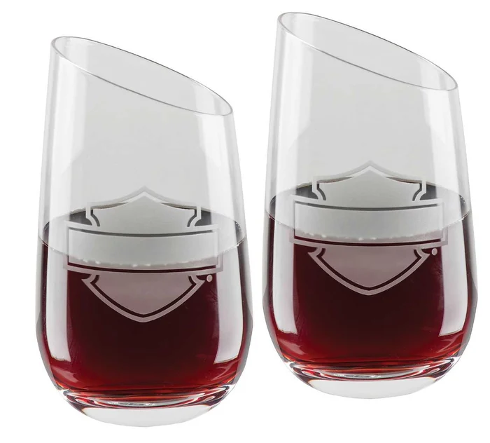Open B&S Stemless Wine Glass Set of 2