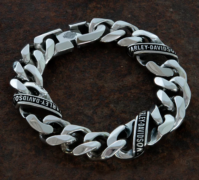 Men's Banner Curb Link Bracelet