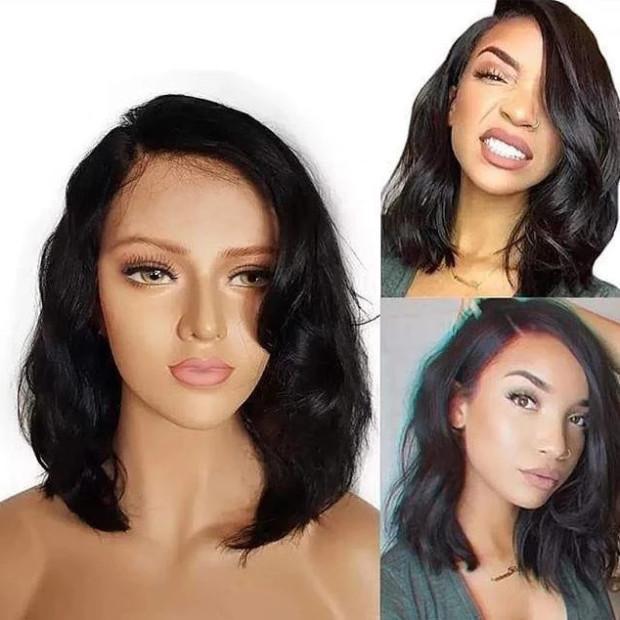 Glueless New Trend Short Wave Wig-140%(Extra Thick As In Video)