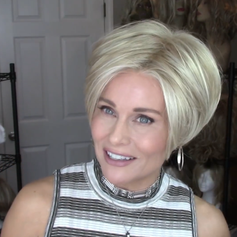 Champagne Gold Short Wig