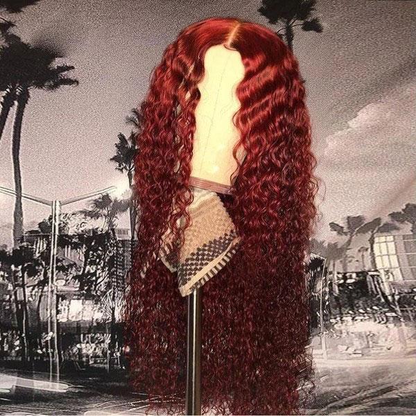 Preferred Red Curly Hair-140%(Extra Thick As In Video)