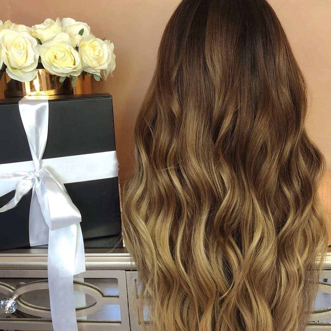 Black And Brown Wavy