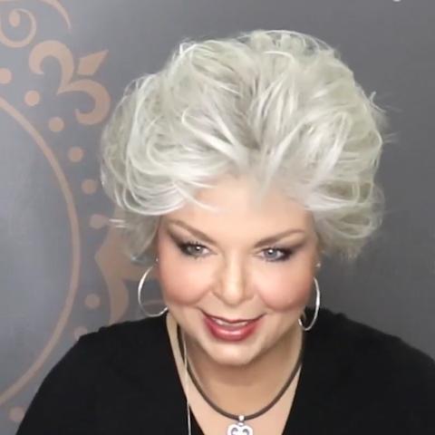 2021 Sweet White Short Wig