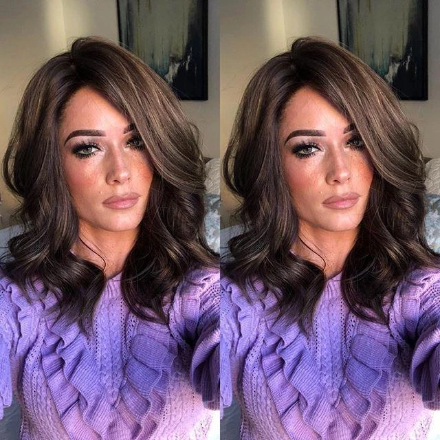 Beauty Brown Short Wavy