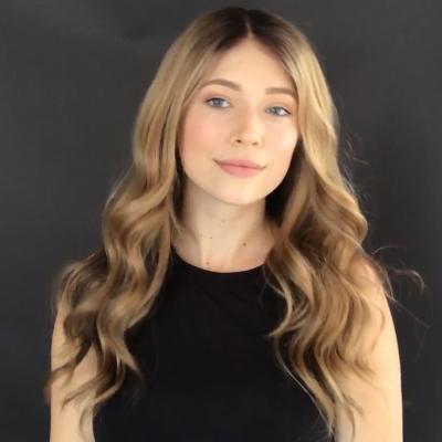 Super Fashion Honey Brown Long Wave Wig