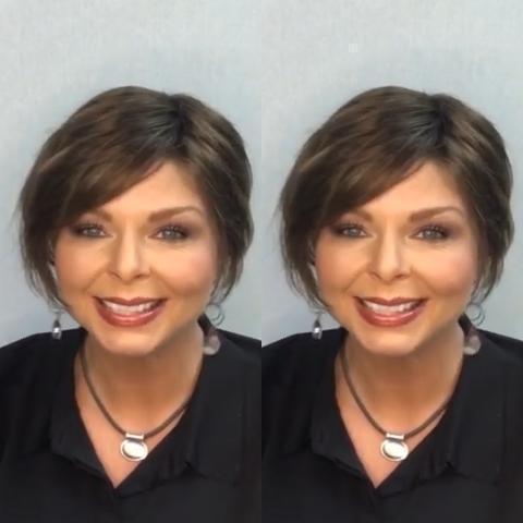 Romantic Black Short Wig