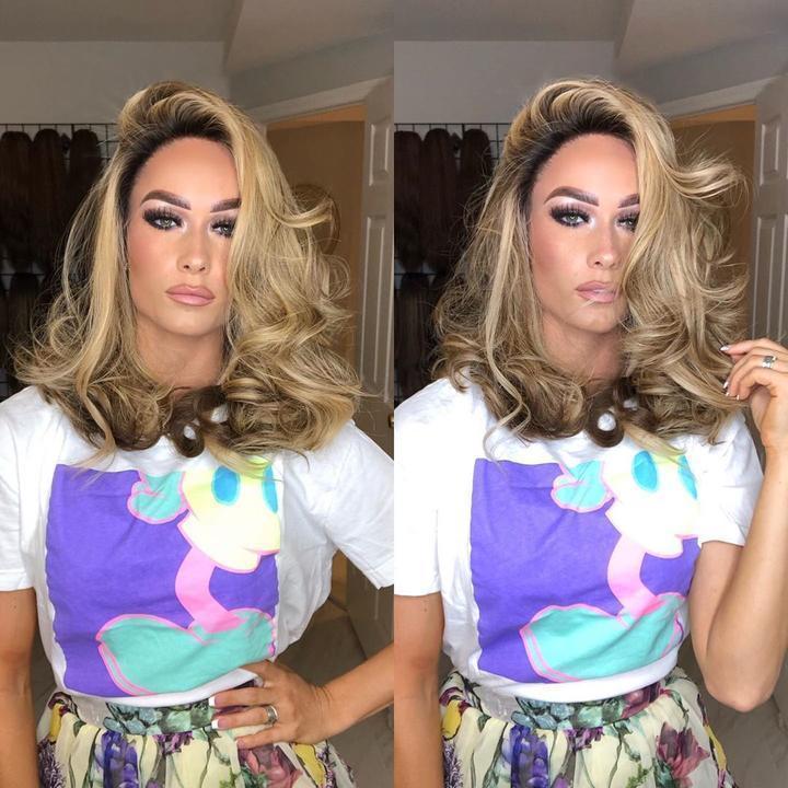 Blond Bouncy Classy Curly Short Wig