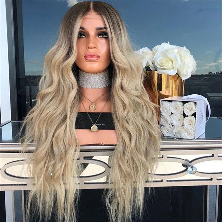 Platinum Gradient Wig