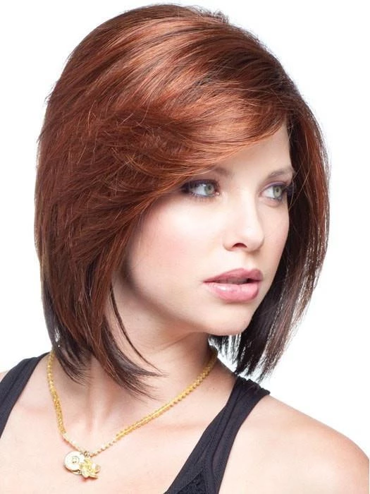Straight Brown Bob Short Wig