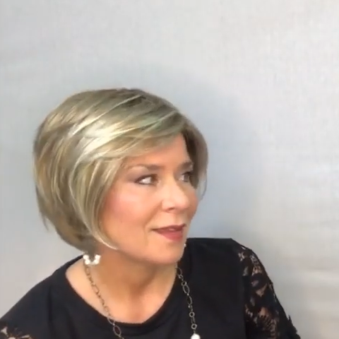 Romantic Fashion Linen Gold Short Wig