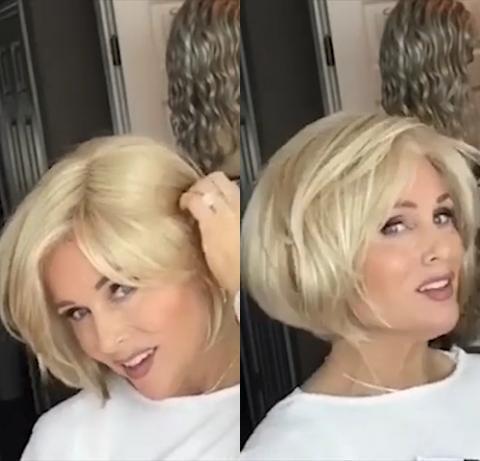 Fresh Light Gold Bob Wig