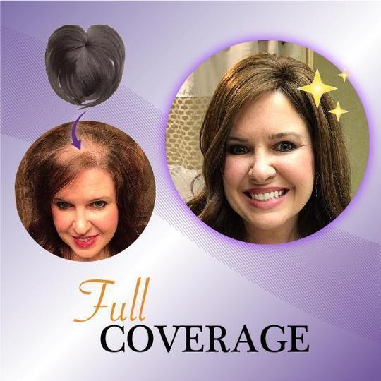 Silky Clip-On Hair Topper