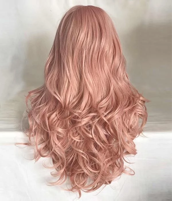 Coral Doll Pink Wig