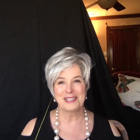 White Gray Short Wig