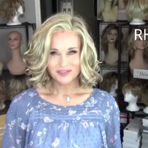 Elegant Gold Brown Wig