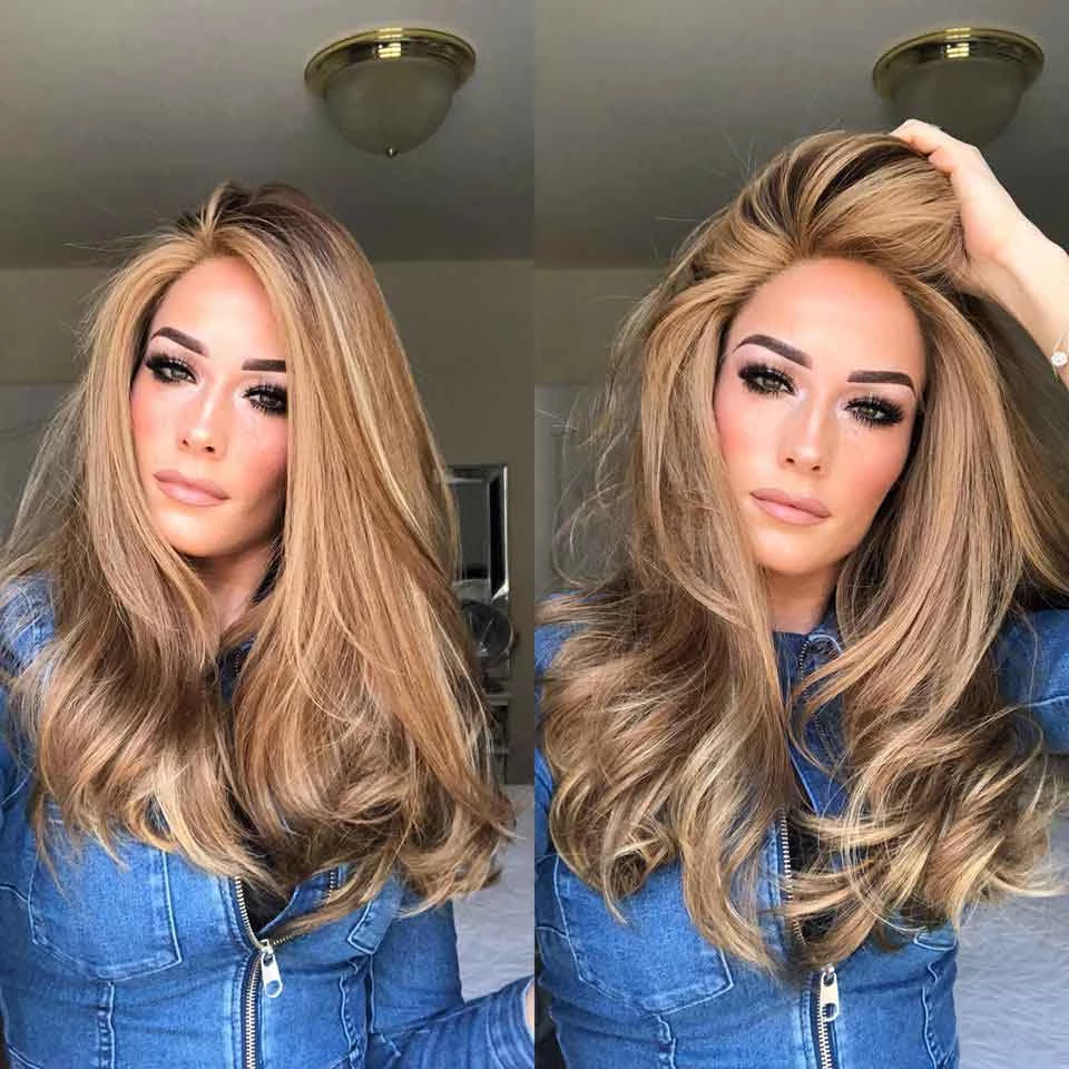 Blond And Brown Long