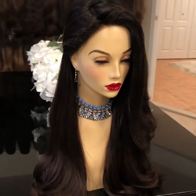 Kyller Long Black Wave Wig