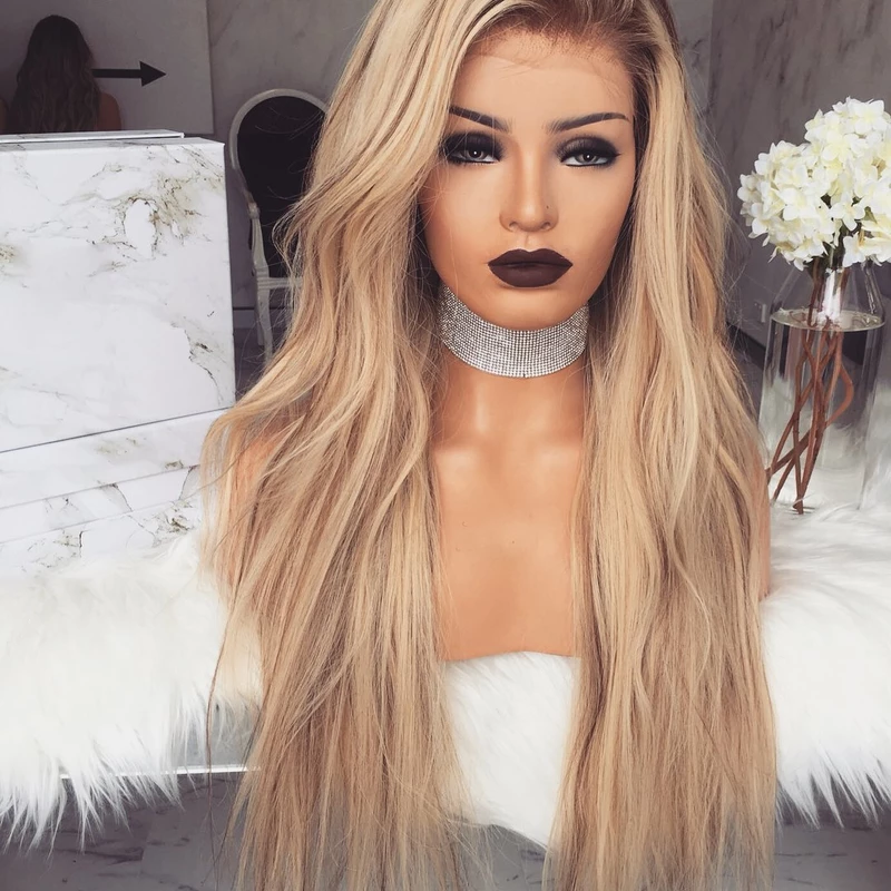 Gradient Champagne Wig