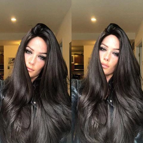 Kyller Long Black Wave Wig
