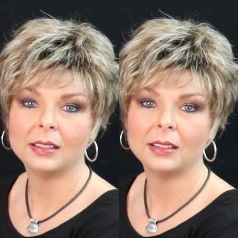 Fashion Gold Brown Short Wig