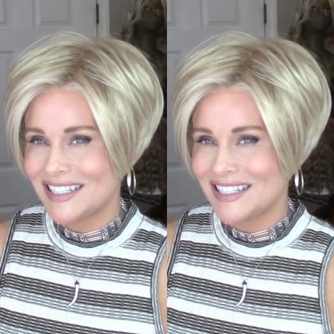 Champagne Gold Short Wig