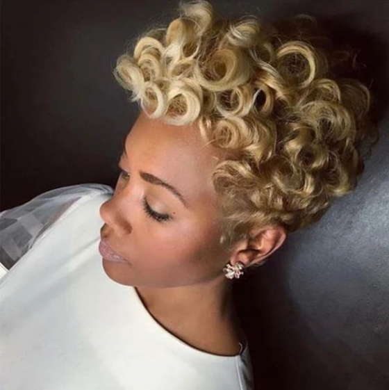 Gorgeous Short Curly Wig