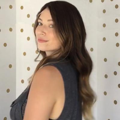 Stylish Romantic Brown Long Wavy Wig