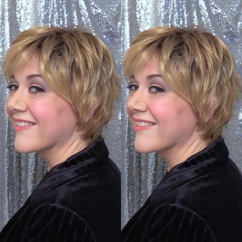 Popular Romantic Honey Brown Short Wig