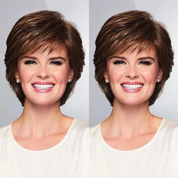 Queen Brown Short Wig