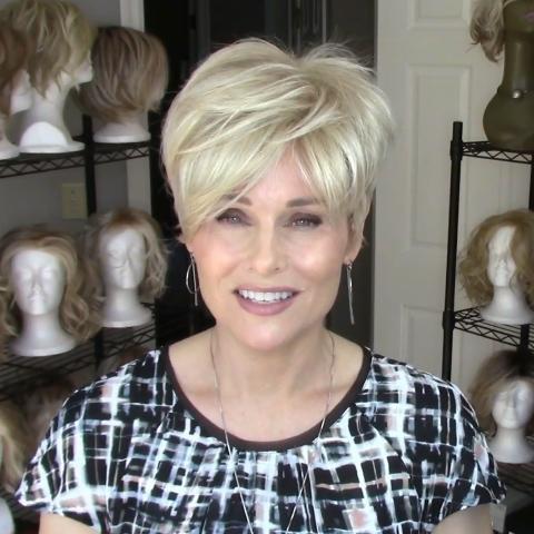 Sweet Honey Linen Gold Short Wig