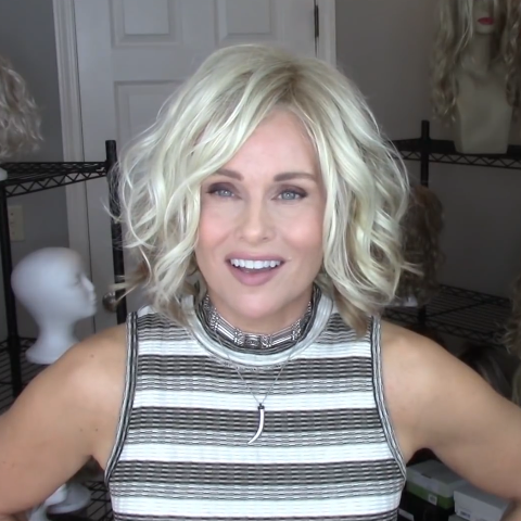 Casual Light Gold Bob Volume Wig