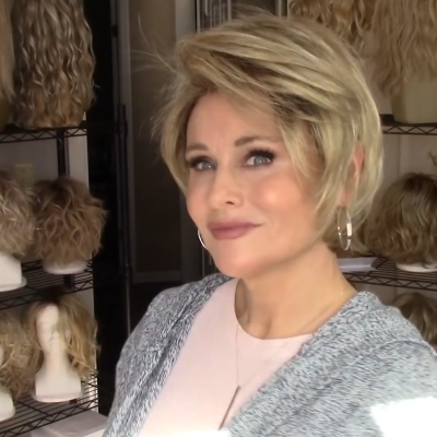 Personality Dark Gold Short Wig