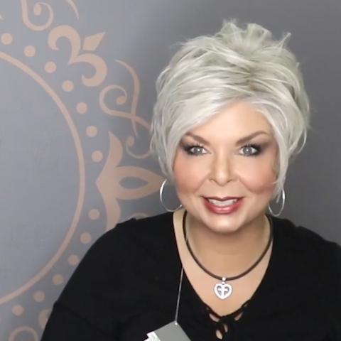 2021 Sweet White Short Wig