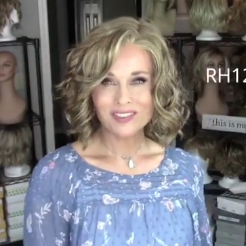 Elegant Gold Brown Wig