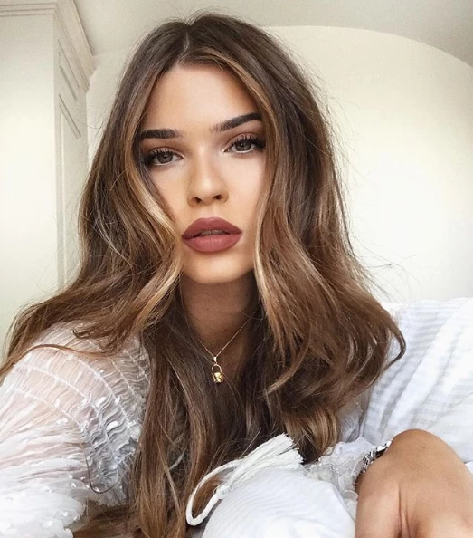 New Blond Straight Long Wig