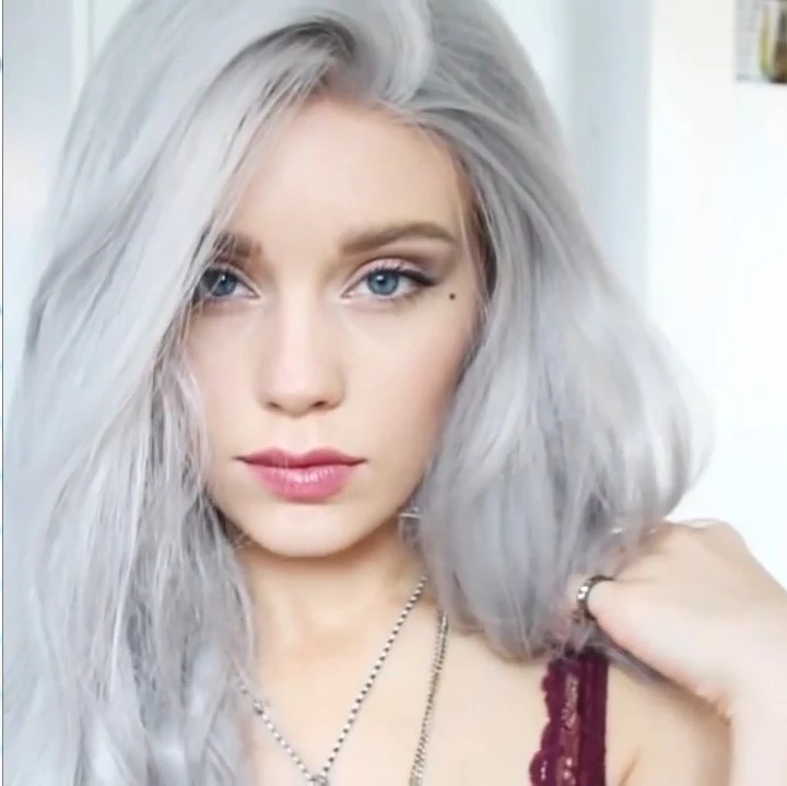 Silver Long Wig