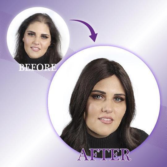 Silky Clip-On Hair Topper