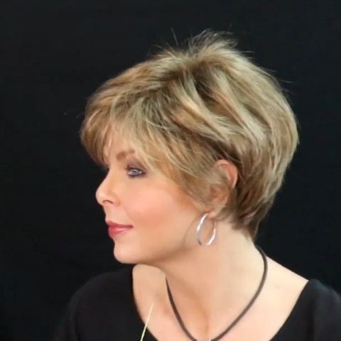 Popular Golden Brown Short Wig