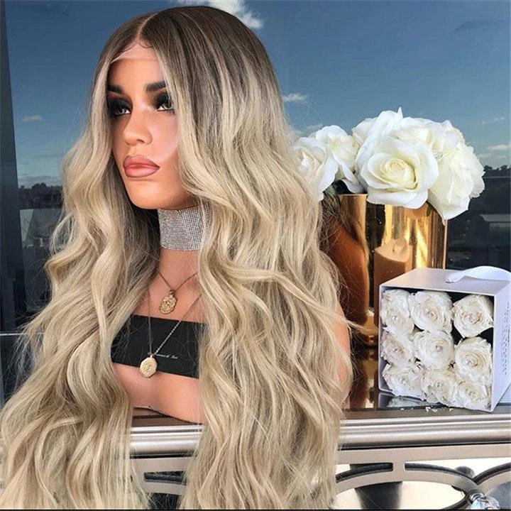 Platinum Gradient Wig