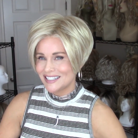 Champagne Gold Short Wig