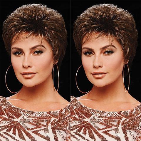 Casual Brown Short Wig