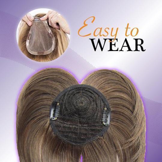 Silky Clip-On Hair Topper