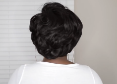 Celebrity Style Pixie Short Cut Bob Wig-140%(Extra Thick As In Video)