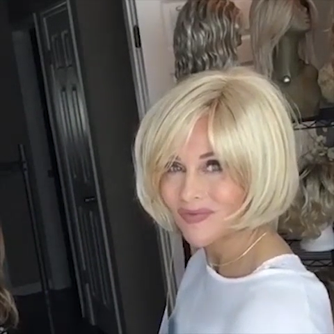 Fresh Light Gold Bob Wig