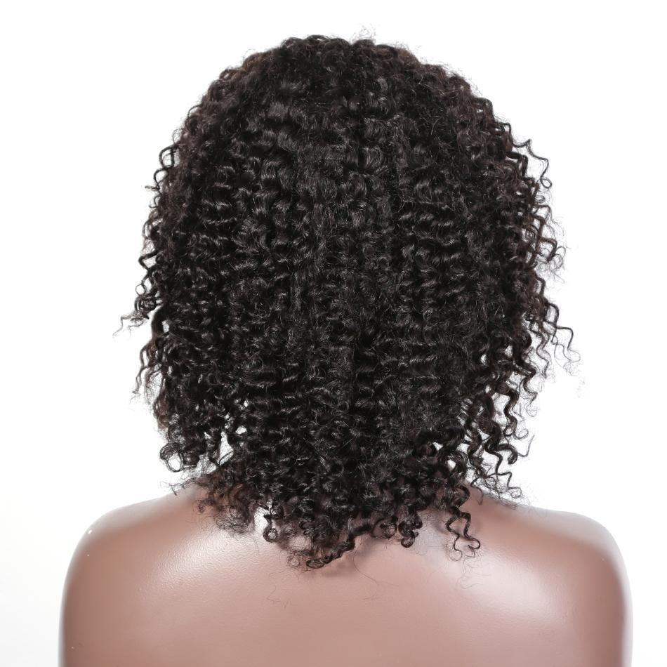 Deep Wave Short Bob Brazilian Remy Curly Wig